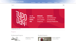 Desktop Screenshot of designinindia.net